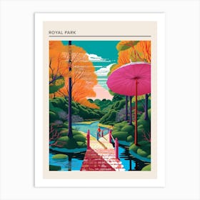 Royal Park Kyoto Art Print