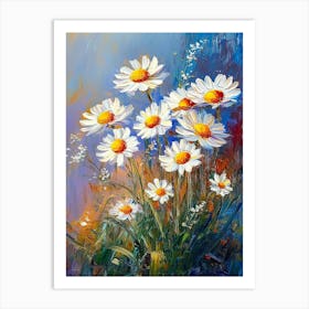 Daisies Art Print