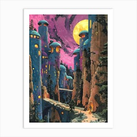 Slumbertown Art Print