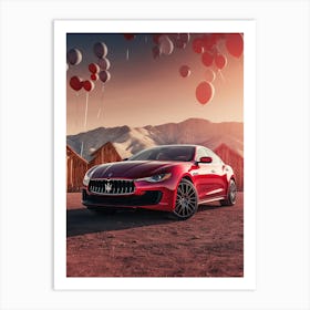 Maserati Gti Art Print