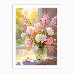 Flowers In A Vase 10 Art Print