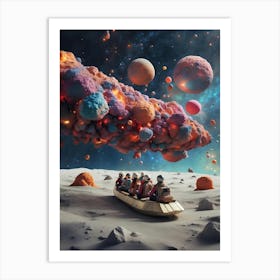 Spaceships Art Print