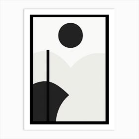 Minimal Abstract Shapes 3 Art Print