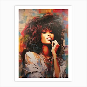 Whitney Houston (2) Art Print