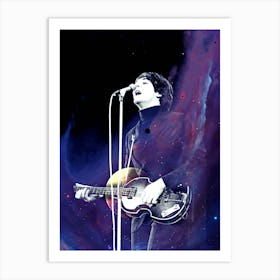 Paul McCartney the beatles 4 Art Print