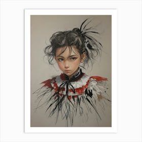 Asian Girl 1 Art Print