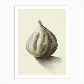 Fig painting Art Print