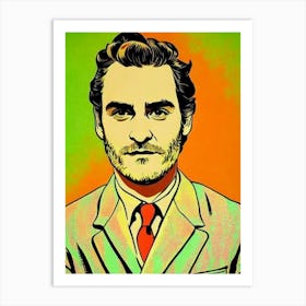 Joaquin Phoenix Colourful Pop Movies Art Movies Art Print