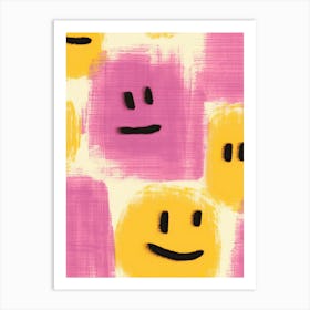 Happiness Abstract 3 Art Print