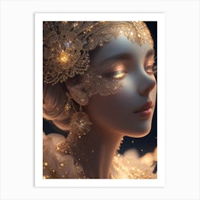 Fairytale Girl Art Print