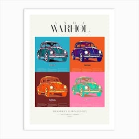 VW 4 POSTER Art Print