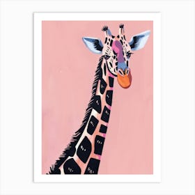 Giraffe Canvas Print 11 Art Print