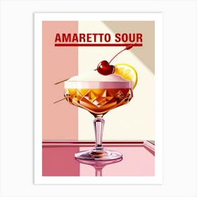 Amaretto Sour 1 Art Print