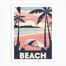 Beach Art Print