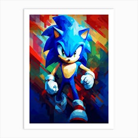 Sonic The Hedgehog 6 Art Print