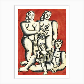 Fernand Léger Les Trois Soeurs (1951) Art Print