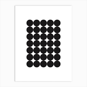 Geometric Circles Art Print