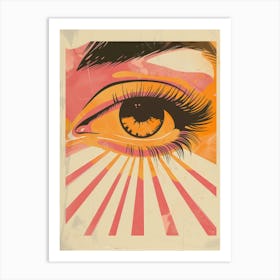 Eye Of The Sun Art Print