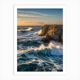 Sunrise At The Coast Art Print