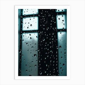 Rainy Window 2 Art Print