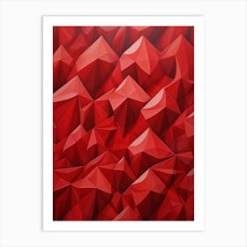 Tessellation Exploration Geometric Illustration 2 Art Print