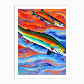 Rainbow Shark Matisse Inspired Art Print