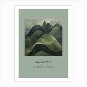 Landscapes Of Japan Mount Nasu 11 Art Print