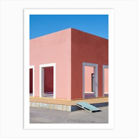 Pink Corner Art Print