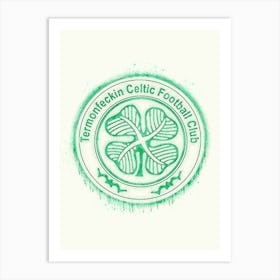 Celtic Fc League Scotland Art Print
