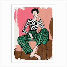 Fashion Illustration 2 Art Print