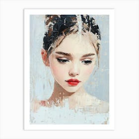 Portrait Of A Girl 1 Art Print