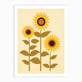 Sunflowers 28 Art Print