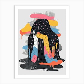 Sad Girl Art Print