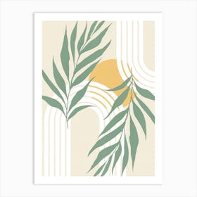 Palm Leaves Art Print