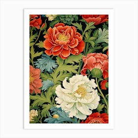 Peonies 150 Art Print