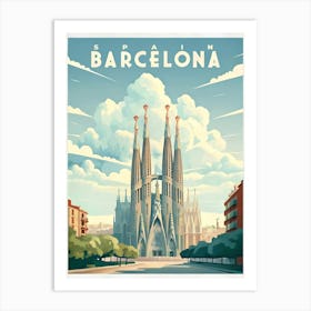 Barcelona: Stunning Spain's Vibrant City Art Print