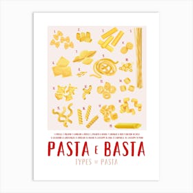 Pasta E Basta Art Print