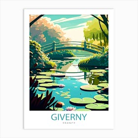 Giverny FranceTravel Poster Art Print