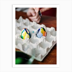 Easter Eggs 205 Art Print