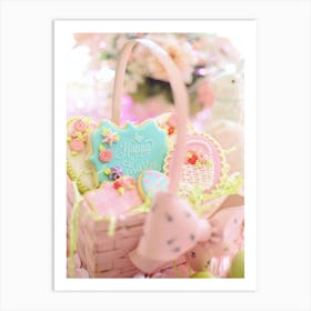 Easter Basket 16 Art Print