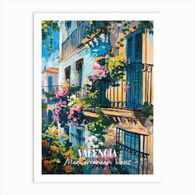 Mediterranean Views Valencia 4 Art Print