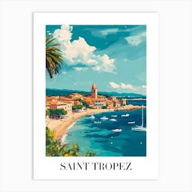 Saint Tropez France Art Print