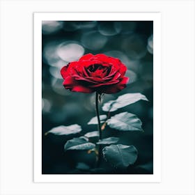 Red Rose 58 Art Print