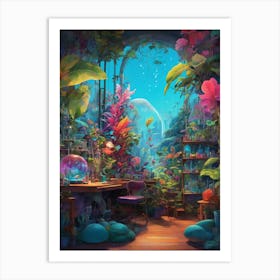 Fairy Garden Art Print