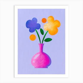 Flower Pot Art Print