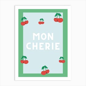 Mon cherie Art Print