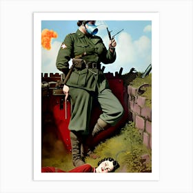 Warriors of WWI Reimagined 133 Art Print