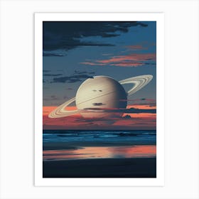 Saturn 15 Art Print