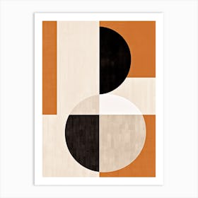 Earthy Boho Abstractions 2 Art Print