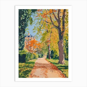 Kensington Gardens London Parks Garden 7 Painting Art Print